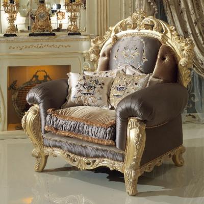 China Gorgeous Style Carved Wood Handcrafted Lux ​​Couch Design Luxury Furniture Extra Sofa Set Velvet for sale