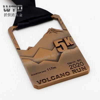 China Cheap custom high quality China Zhong shan shan sport metal medals trophies awards medals for sale