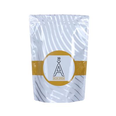 China Food Custom Printed Wholesale Resealable Mylar Aluminum Foil Zipper Smell Proof Plastic Holder Up Pouch For Food Tea Packet Bags for sale