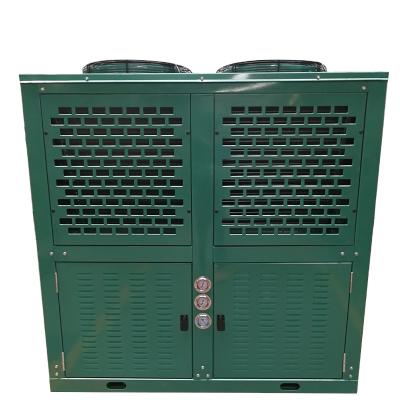 China Refrigeration Parts Cold Room Condenser Unit Two Stage Air Cooled Unit Condens Condensing Unit for sale