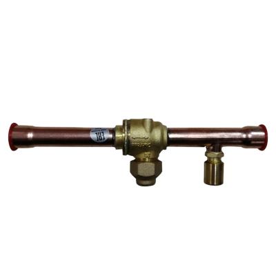 China Building Material Shops Refrigeration Ball Valve Air Conditioner Ball Valve Refrigeration Brass Copper Ball Valve for sale