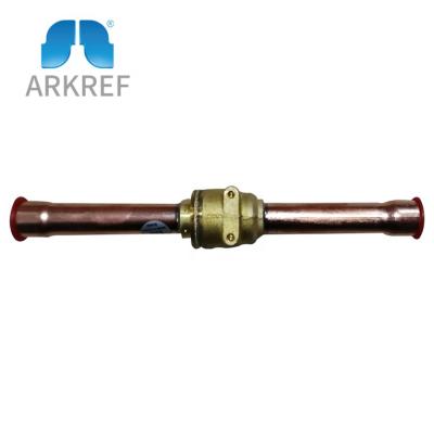 China Machinery Repair Shops Gbc16s Pipe Fittings Brass Ball Valve For Refrigeration Compressor Unit Ball Valve for sale