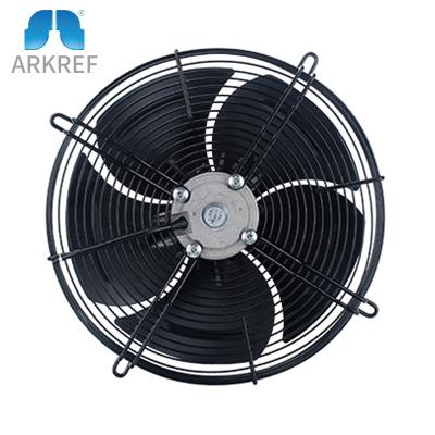 China Refrigeration Parts Customized Good Quality Cold Room Condenser Black Sheets Fan New Next Outer Rotor Axial Fan for sale