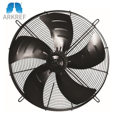 China Refrigeration Parts External Rotor With Mesh Cover Leaf Cold Storage Condenser Ventilation Dryer 220V Cold Motor Fan for sale