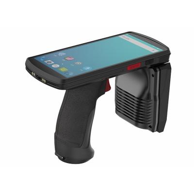 China Lanchang Handheld Computer Android S70 9.0 OS 1D 2D Barcode Scanner PDA Long Range Rugged UHF With Handheld Computer pistol grip fire for sale