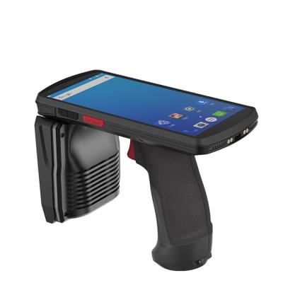 China Industrial PDA NFC Long Range UHF RFID PDA 5.7 Inch Android 9.0 Rugged Barcode Scanner Mobile Data Handheld Terminal PDA for sale