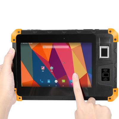 China 8.0 Inch Lan Chang Industrial Tablet PC Industrial Android Tablet PC 8000 mAh Data Terminal With Fingerprint Device And RFID Nfc for sale