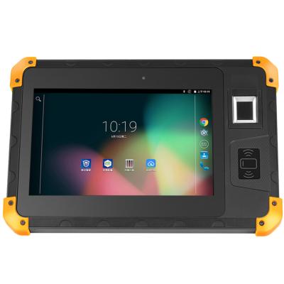 China Android 7.0 PDA IP67 Industrial Waterproof Industrial Barcode Scanner Rugged Tablet PC Barcode Scanner Fingerprint Open Reader Mobile Terminal PDA for sale