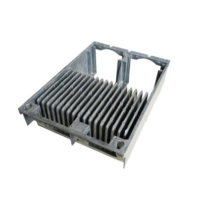 China Shenzhen OEM Die Cast Aluminum Parts Customized High Quality Aluminum Alloy Radiator Anodized Aluminum Radiator Parts for sale