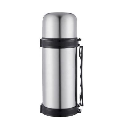 China Wholesale Custom Business 1000ml Stainless Steel Vacuum Travel Jar Russia Australia Logo BPA Plastic And Silicone Handle Thermos Flask for sale