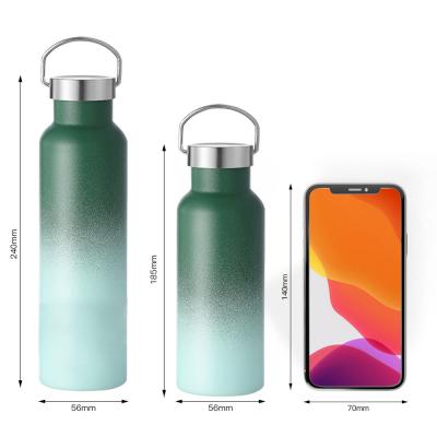 China Durable 14oz Vacuum Thermos Flask Stainless Steel Double Wall Sports Bottle Thermo Bottle for sale