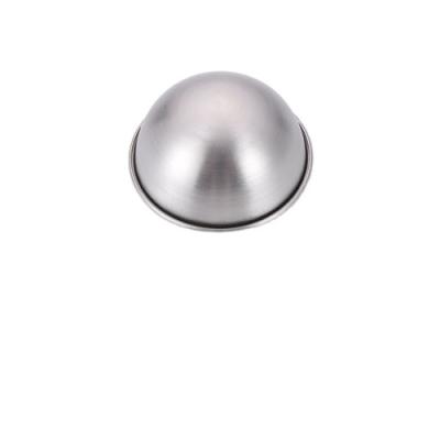 China Good Quality Sustainable Wholesale Customized Stainless Steel Ball Half Brushed for sale