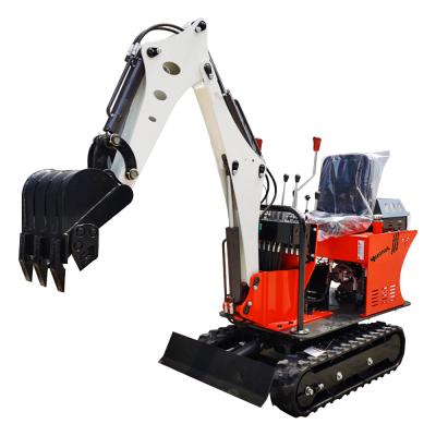 China Building Material Shops WORLD 1 Ton Mini Excavator Small With EURO V Emission Engine Minibagger for sale