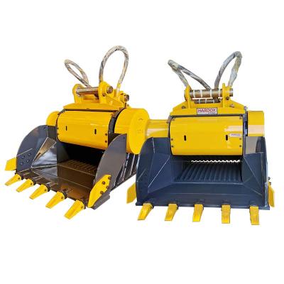 China 30-35 Ton Excavator WORLD Concrete Block Crushing Used For ZX330-3 Excavator for sale