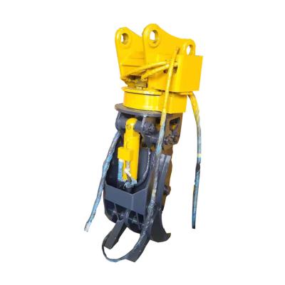 China Durability Komats Hitachi CAT Hyundai Mechanical Grapple Thumb Grapple Wood Grapple for sale