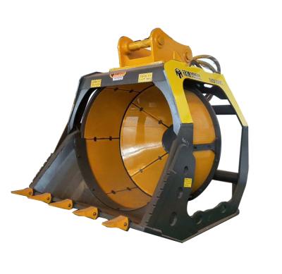 China Building Material Shops WORLD Hydraulic Rotary Testing Bucket For All Models Excavator for sale