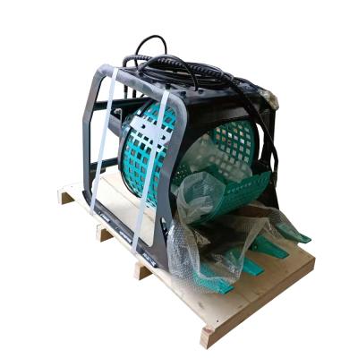 China Screen WORLD Rotary Screen Bucket Excavator Screening Bucket for sale