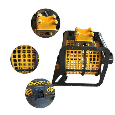 China 2-5 Ton Excavator WORLD 2-5 Ton Rotating Screening Mini Excavator Bucket for sale