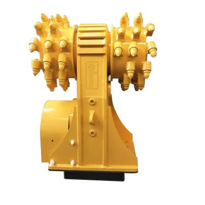 China Mining excavator using hydraulic horizontal drum cutter for sale