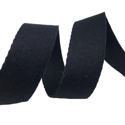 China Factory Sell Cotton Tighten Waist Webbing Band Tape Strap Cotton Webbing For Belts Bags for sale