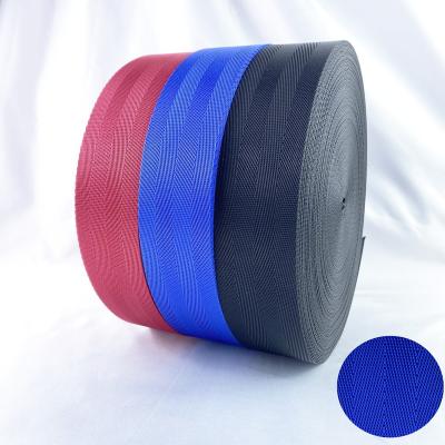 China High Quality Seatbelt Webbing For Car Seatbelt Polyester Webbing Strap 20mm 25mm 32mm 38mm 50mm Seat Belt Webbing Belt for sale