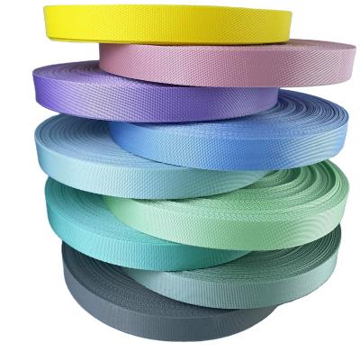 China Factory direct sales of anti-nylon webbing, 20mm width environmental protection nylon webbing for sale