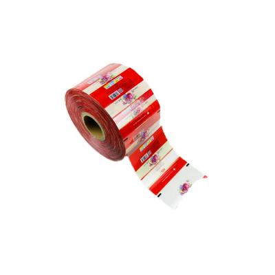 China Moisture Proof Wholesale Private Label Laminating Film Roll With Printed Logo Custom Design For Snack Packing for sale