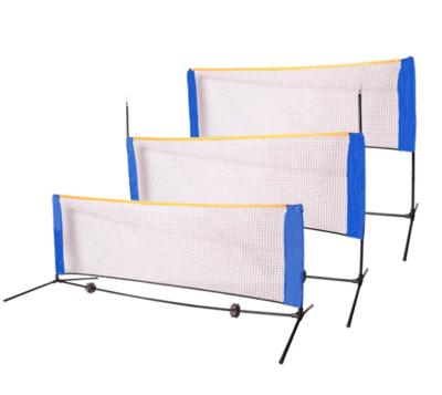 China Portable Badminton Net Set For Tennis Soccer Pickleball Kids Volleyball 3m/4m/5m/6m for sale