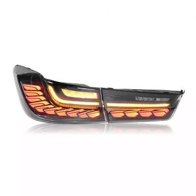 China OE No. 3 Series Taillight Assembly Dragon Scale LED Taillight for BMW Modification for sale