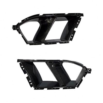 Cina Sostituzione/riparazione MP Style Pre-Preg Dry Carbon Fiber Front Bumper Vents Per BMW Serie 3 G80 M3 G82 M4 in vendita