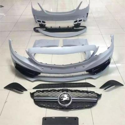 Cina Style Body Kit per Mercedes W205 C-Class Paraurti anteriori Paraurti posteriori Fenders gonne laterali in vendita