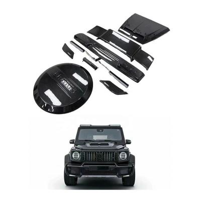 China Kit de carroceria de fibra de carbono seca para Mercedes-Benz Classe G W464 W463 G63 à venda