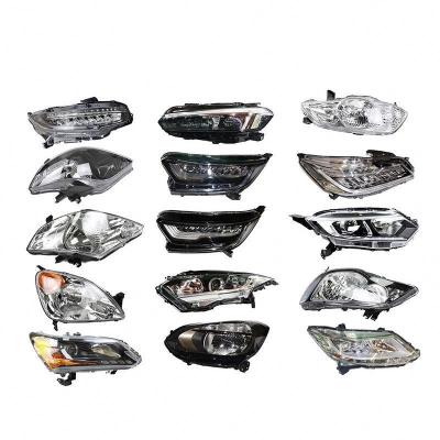 China 12V LED Headlight for Japanese Korean Car Toyota Honda Halogen Xenon Car Headlight for sale