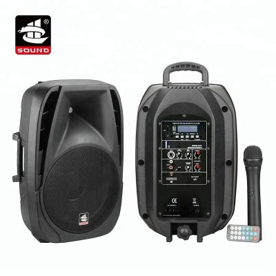 China Yes PS-1410BT-IWB 10 inch outdoor trolley speaker speaker system with BT and USB/SD mp3 player for sale