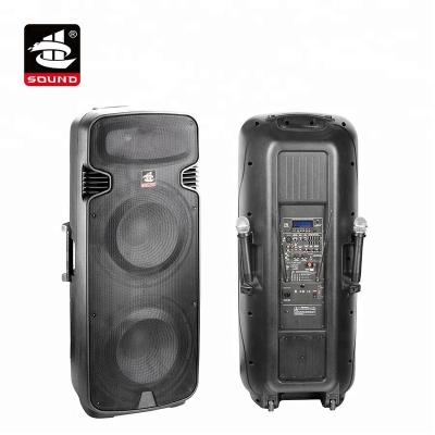 China Yes PS-12215BT-WB Rechargeable Portable 12 Inch Large Stage Trolley Speaker Box for sale