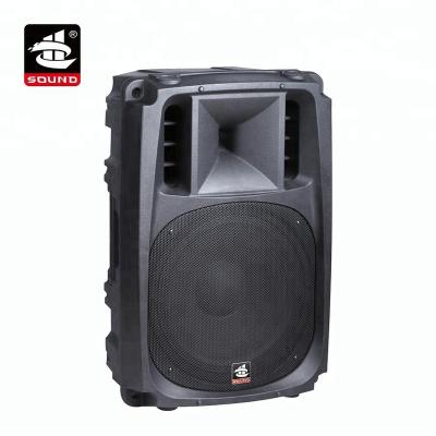 China Plastic cabinet PS-1515 15 inch PRO good quality audio sound box for sale