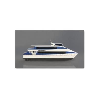 China Customized Steel 28m Passenger Catamaran Boat for sale