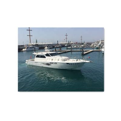 China Fiberglass Grandsea 19m Pleasure Cabin Fishing Boat With Engine Installed In The Bilge For Sale for sale