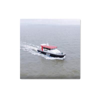 China Pilot Boat Grandsea 17m Wavepiercer Steel Material Pilot Boat Best In Rough Seas For Sale Australia for sale