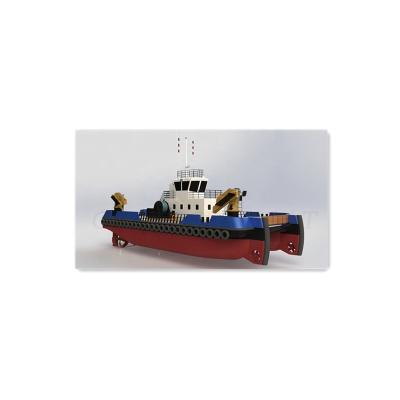 China Steel Floating Grandsea 24m Crane Barge Ship Steel Hull Offshore For Sale Singapore for sale