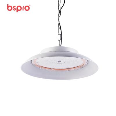 China High Brightness Bspro Factory Sale Super Brightness 300w UFO Directly From Aluminum Warehouse Hot Workshop Led Solar High Bay Light for sale