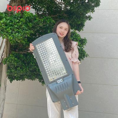 China Bspro ROAD Lighting Smart Panel Lights All In One 300w Solar Street Light for sale