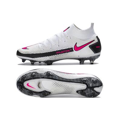 China Fashion \ soccer supercar series comfortable \ durable boots new knitted low top surface ghost GT FG football waterproof shoes for sale