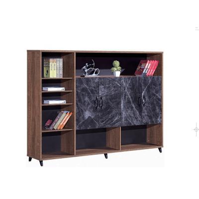 China Convertible High End Luxury Modern Living Room Furniture Wooden Office Home Bookcases for sale