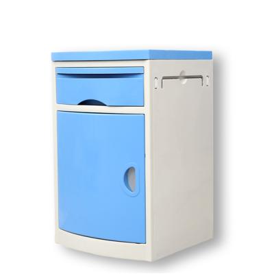 China High Quality Large Capacity Hospital Bedside Cabinet With 2 Drawer Bedside Table for sale