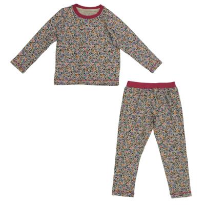 China Hot Sale Girls Breathable Pants Pajamas Set Girls Pajamas Suit Factory Direct Long Sleeve Pajamas for sale