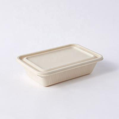 China Wholesale Cornstarch Food Containers Reusable Packaging Food Bowls Kitchen Tableware For Home for sale