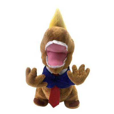 China Plush Trump Toys OEM Plush Toy Dinosaur 2020 for sale