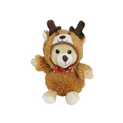 China Adorable Plush Teddy Bear Logo Branded Promotional Christmas Gifts Plush Toy Bear In Custom Costume for sale