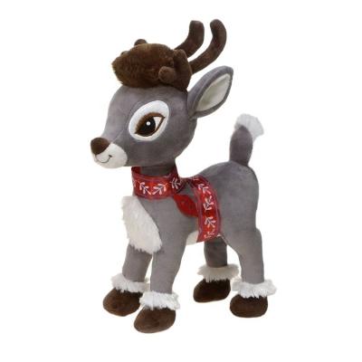 China New Super Soft Stuffed Plush Christmas Deer Wedding Gift Plush Toy Moose for sale